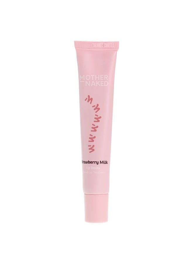 Mother Naked Strawberry Milk Lip Treat XL | 18ml | Creamy Soft Pink Glossy Tint | Strawberry Milkshake Flavour | Suitable For Mixing With Other Tints | Vitamin E - Image 1